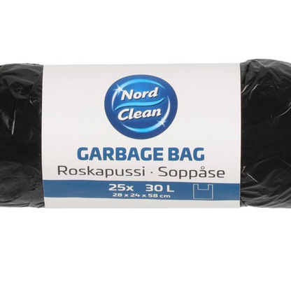 Black Garbage Bag